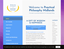 Tablet Screenshot of philosophymidlands.org